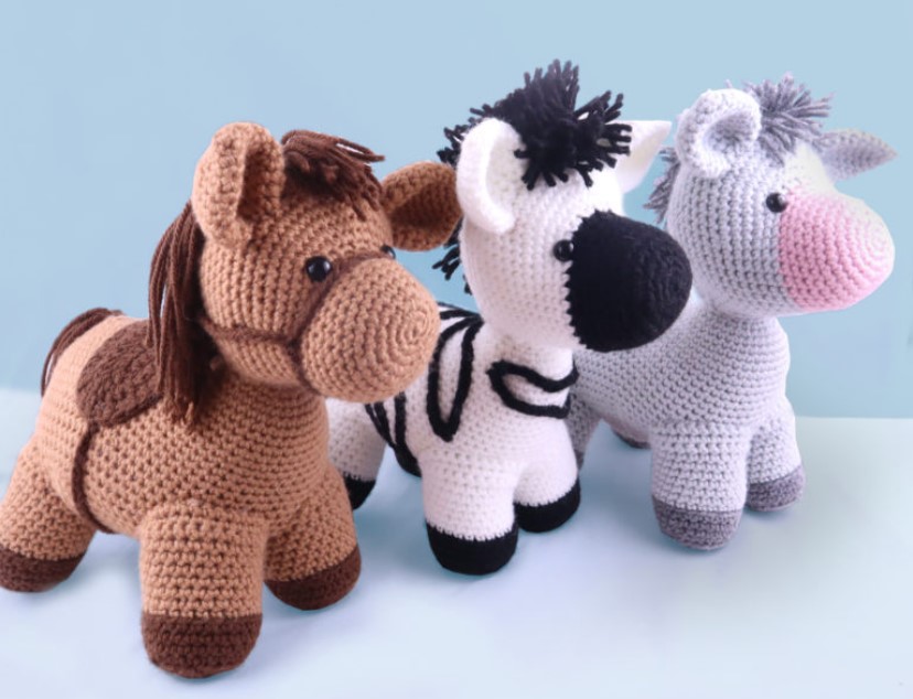 17 Free Amigurumi Horse Patterns for Any Skill Level – Free Amigurumi Horse Bundle Free Amigurumi Horse Bundle