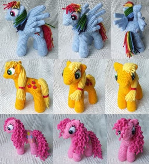 Free My Little Pony Amigurumi Pattern