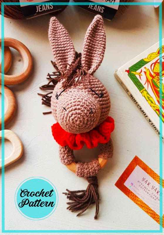 Free Rattle Horse Amigurumi Crochet Pattern