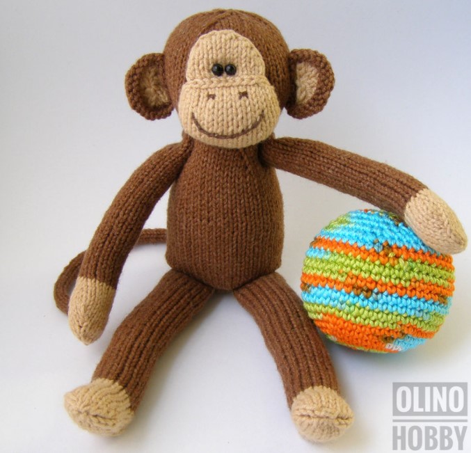 Knitted Monkey