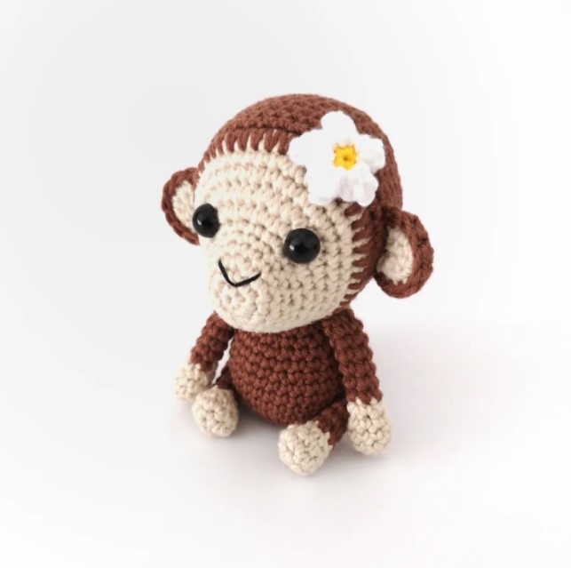 Maisy the Monkey Crochet Pattern