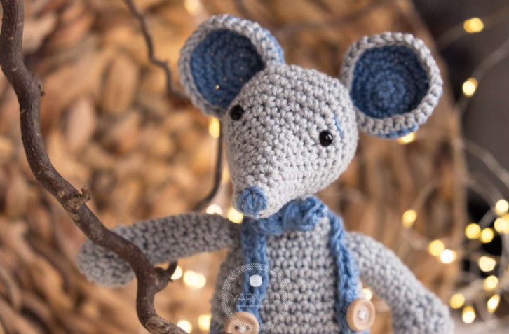 Malvin Amigurumi Mouse