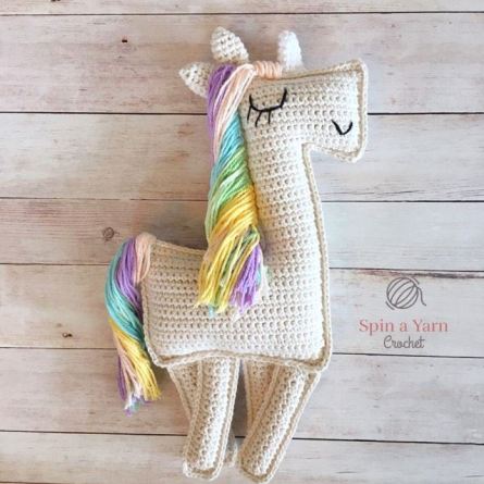 Ragdoll Unicorn Free Crochet Pattern