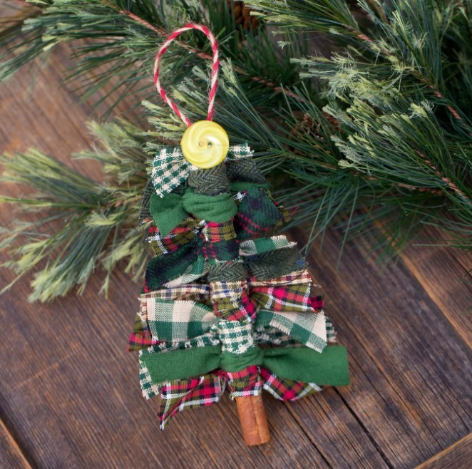 31 Best DIY Christmas Tree Ideas to Try This Year – DIY Scrap Fabric Christmas Tree DIY Scrap Fabric Christmas Tree