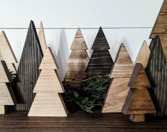 DIY Wood Christmas Tree