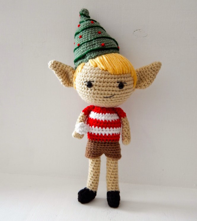 25 Free Christmas Crochet & Amigurumi Patterns to Try – Elf Amigurumi Pattern Elf Amigurumi Pattern