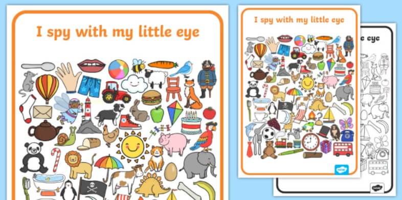 Top 40 Fun Games to Play When You're Bored – I spy with my little eye I spy with my little eye