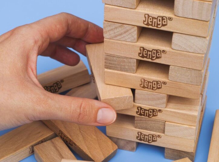 Top 40 Fun Games to Play When You're Bored – Jenga Jenga