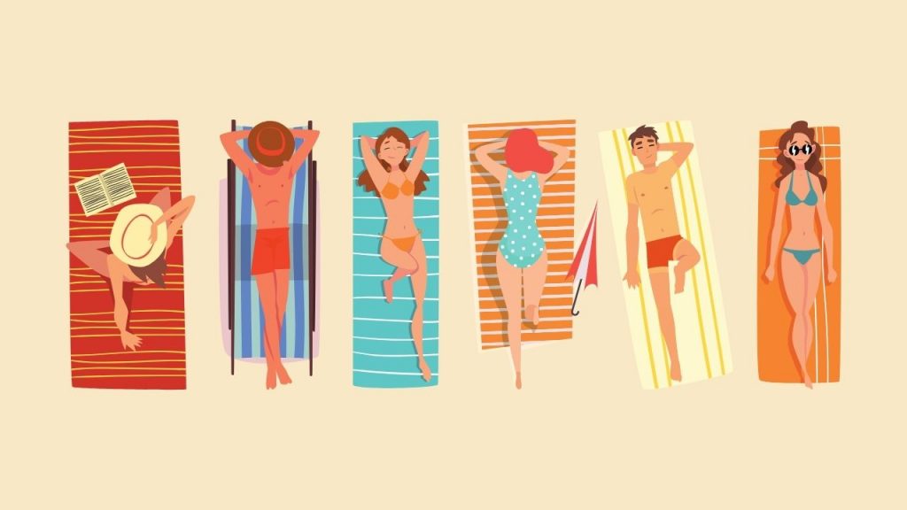30 Awesome Things to Do When You're Bored with Friends – Sunbathing in Beach with Friends Sunbathing in Beach with Friends