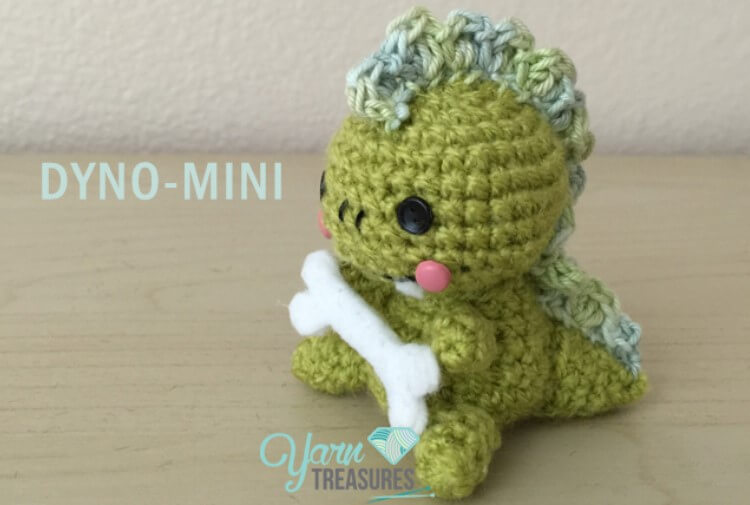 Free Amigurumi Dinosaur Pattern 10