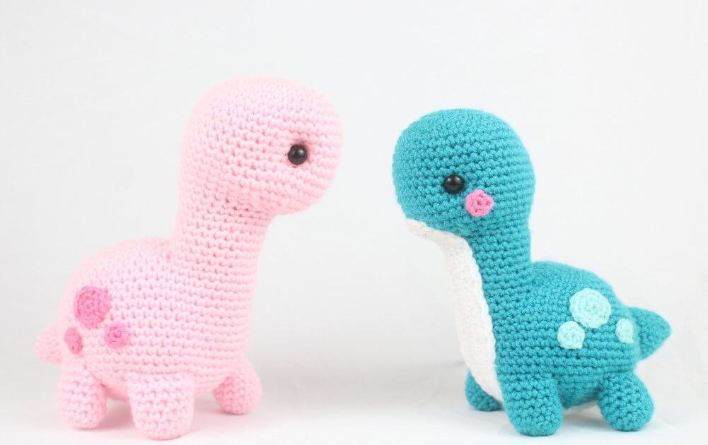 Free Amigurumi Dinosaur Pattern 13