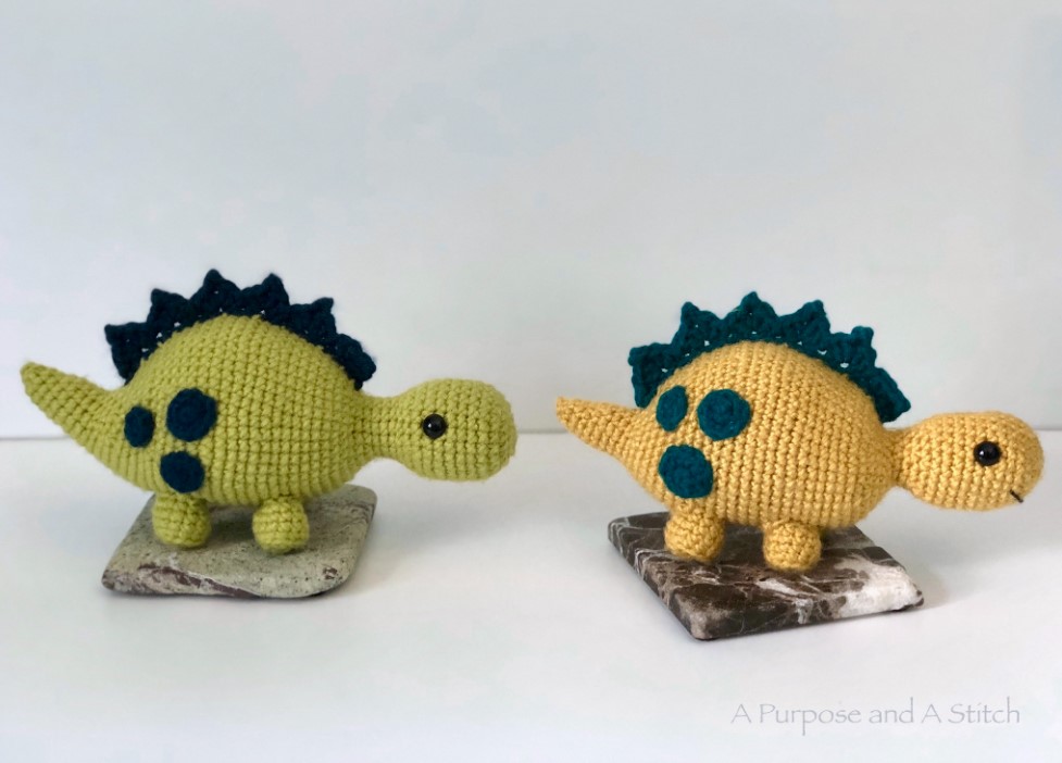 Free Amigurumi Dinosaur Pattern 2