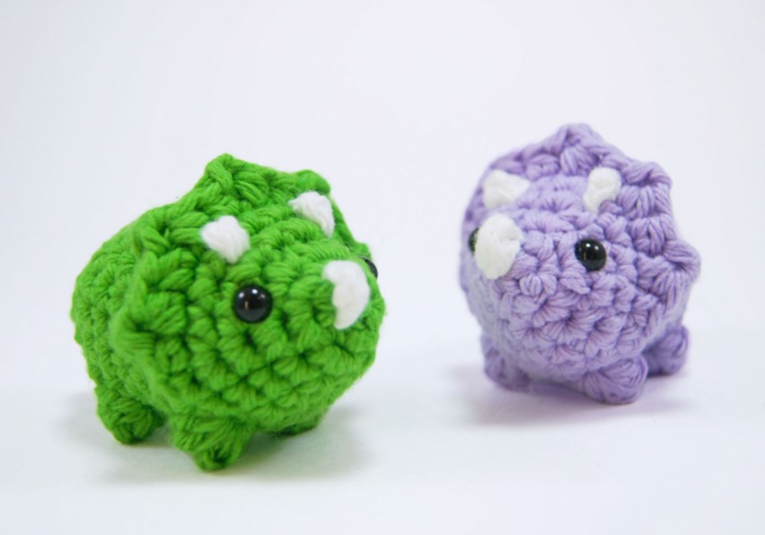 Free Amigurumi Dinosaur Pattern 5