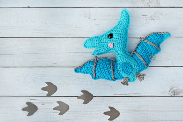 Free Amigurumi Dinosaur Pattern 9