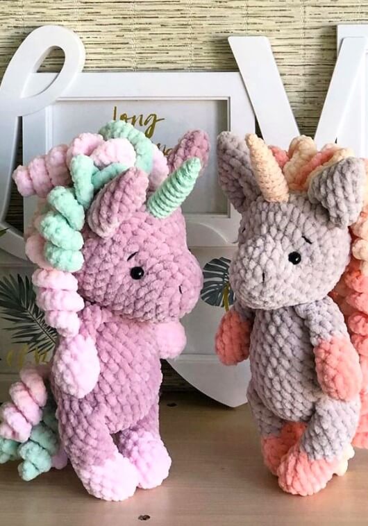 Free Amigurumi Unicorn Pattern 1