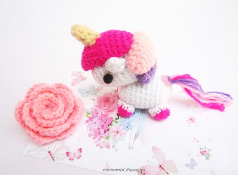 Free Amigurumi Unicorn Pattern 3