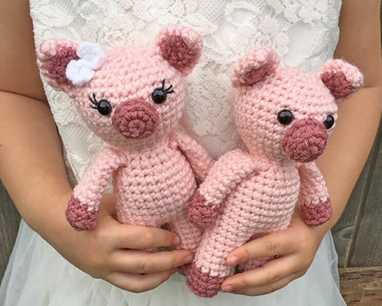 25+ Free Amigurumi Pig Patterns That Are Easy to Follow – Mini Amigurumi Pig Free Crochet Pattern Mini Amigurumi Pig Free Crochet Pattern