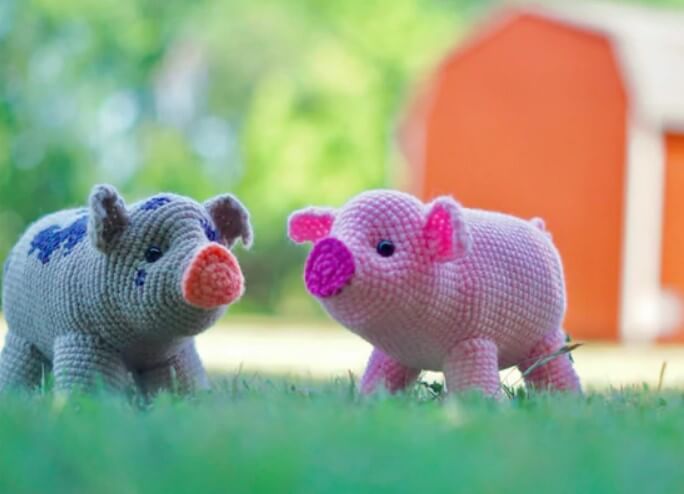 Miniature Piggies Amigurumi