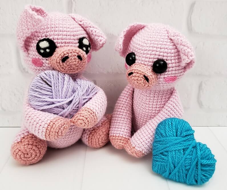 25+ Free Amigurumi Pig Patterns That Are Easy to Follow – Plorp The Pig Amigurumi Plorp The Pig Amigurumi