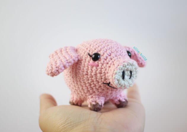 25+ Free Amigurumi Pig Patterns That Are Easy to Follow – Year of the pig Amigurumi Year of the pig Amigurumi
