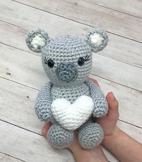 Free Amigurumi Koala Pattern 10