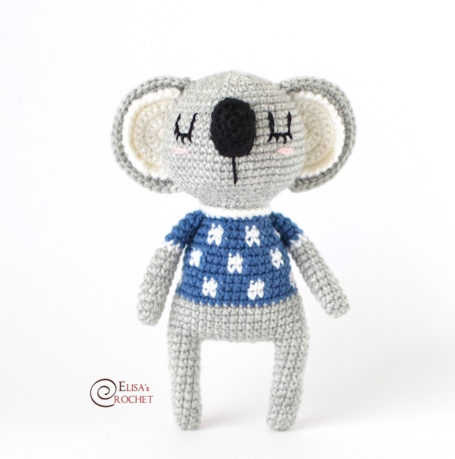 Free Amigurumi Koala Pattern 17