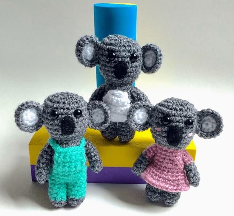 Free Amigurumi Koala Pattern 19