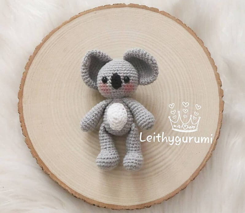 Free Amigurumi Koala Pattern 22