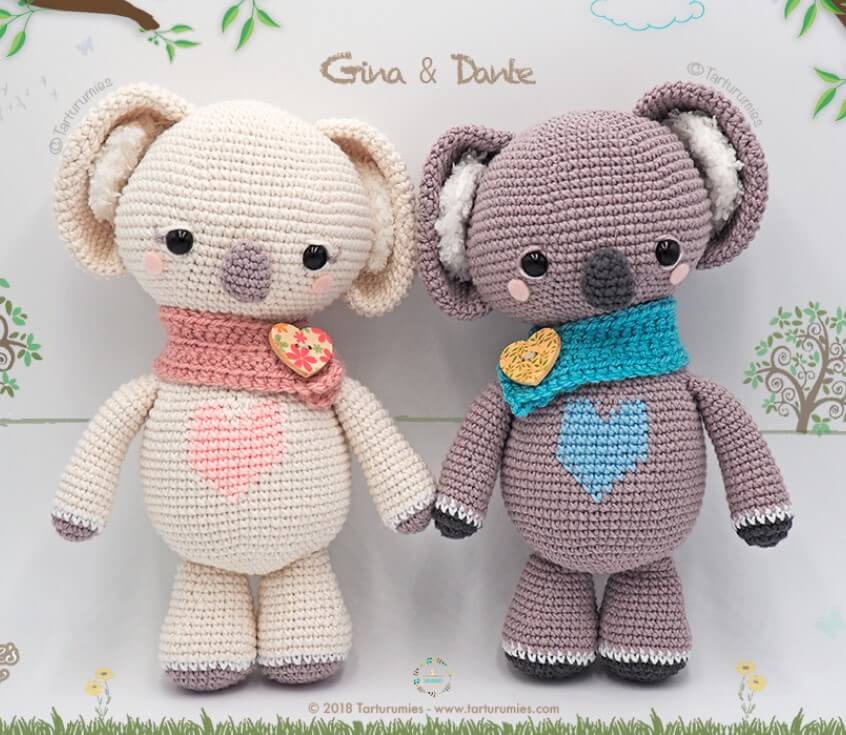 Free Amigurumi Koala Pattern 4