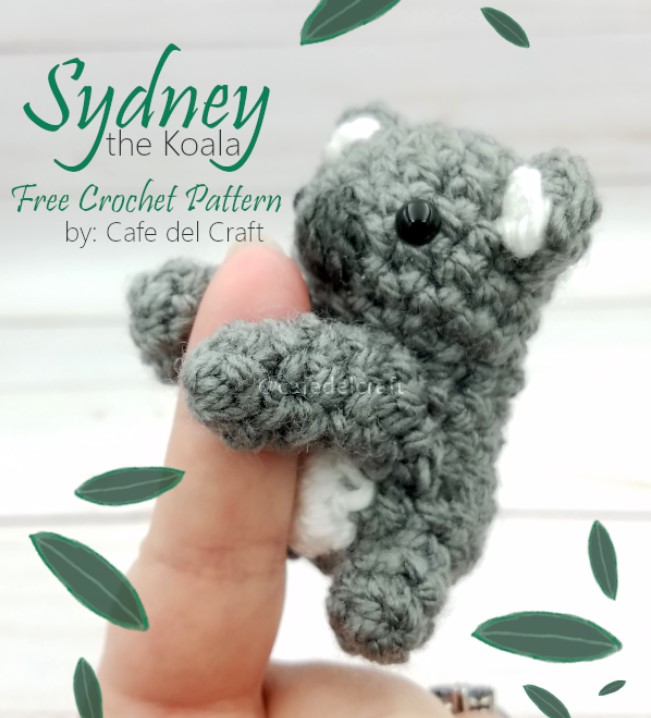 27 Free Amigurumi Koala Patterns (Super Cute!) – Sydney The Koala Sydney The Koala